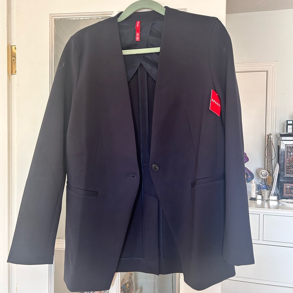 Spanx Perfect Collarless Blazer small s fits like medium